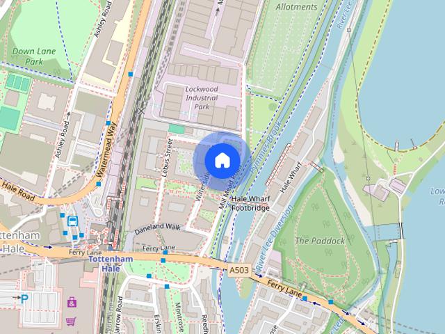 Apartment for rent in Hale Village, Tottenham Hale
