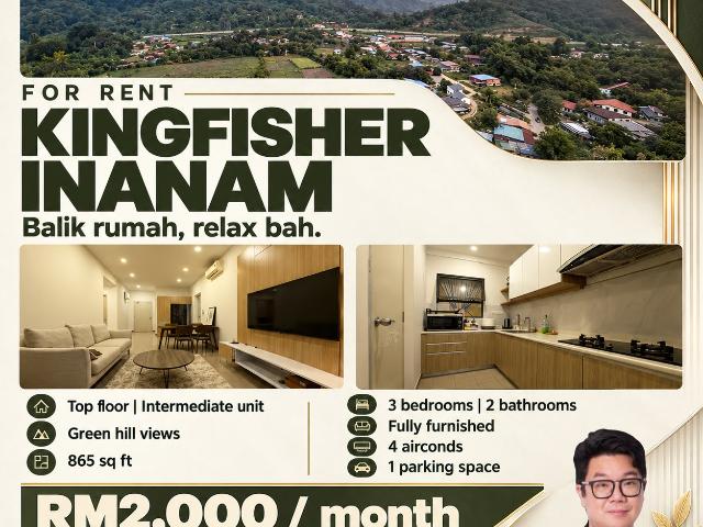 Apartment for rent in Kota Kinabalu, Bahagian Pantai Barat