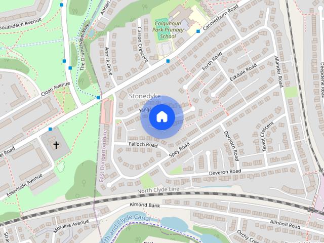 House for rent in Stonedyke, Bearsden