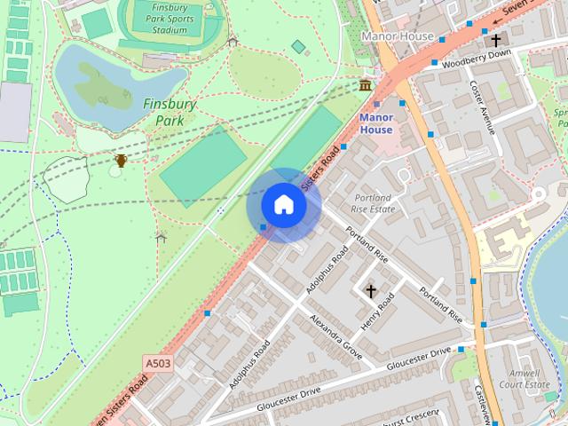 Apartment for rent in Brownswood Park, Cat Hill