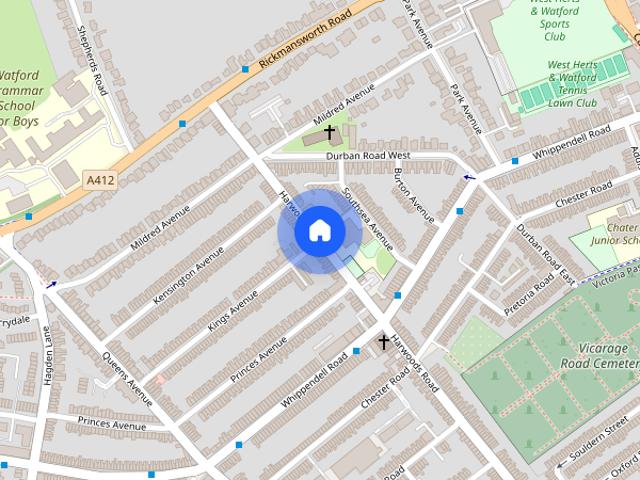 Apartment for rent in Holywell Estate, Watford