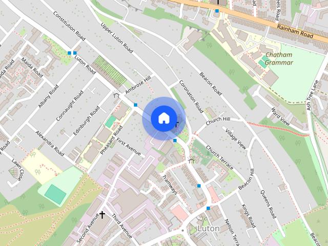 Apartment for rent in Luton, Chatham