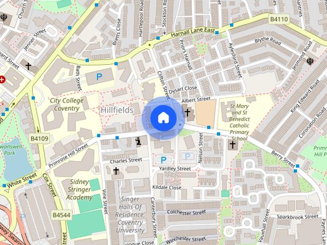 Apartment for rent in Coventry, Hillfields