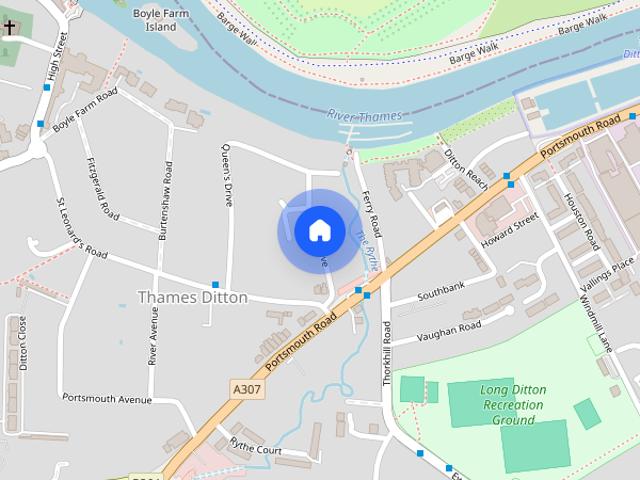 House for rent in Thames Ditton, Elmbridge