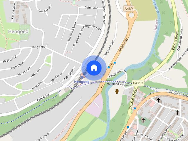 Apartment for rent in Gelligaer, Hengoed