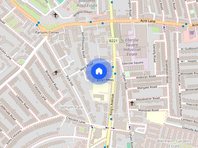 Apartment for rent in Clapham Park, Greater London