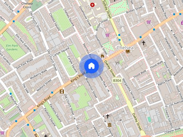 Apartment for rent in Chelsea, Cat Hill