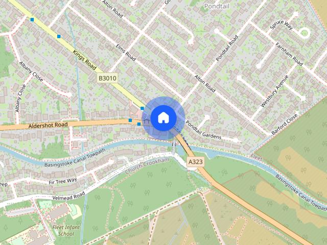 Apartment for rent in Fleet, Hart