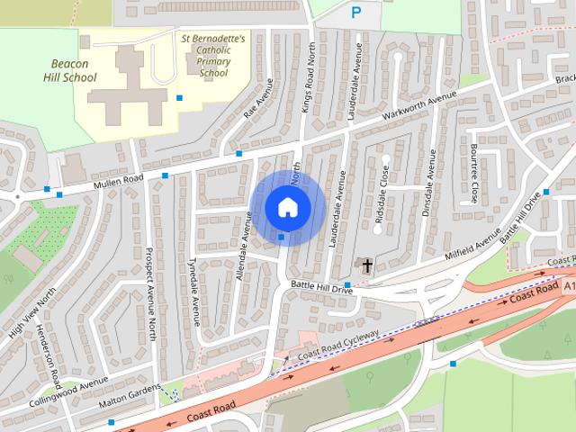 Apartment for rent in Wallsend, North Tyneside