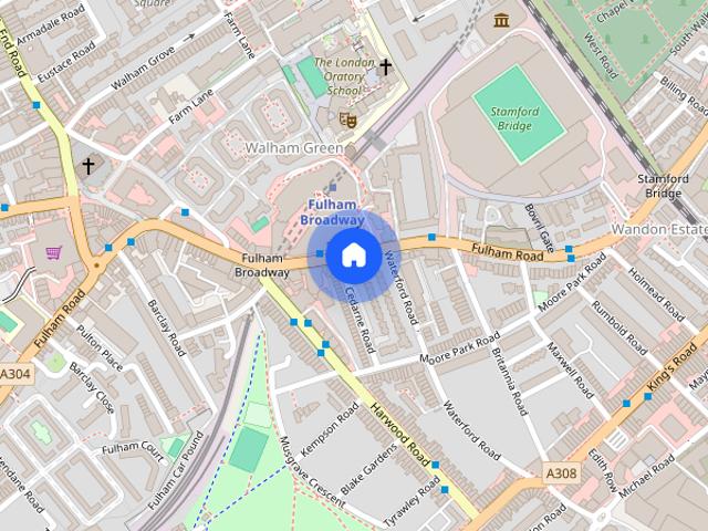 Apartment for rent in Fulham, Walham Green