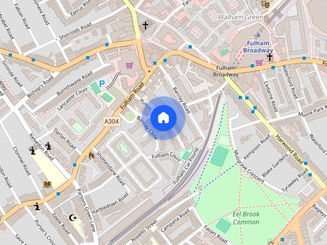 Apartment for rent in Fulham, Walham Green
