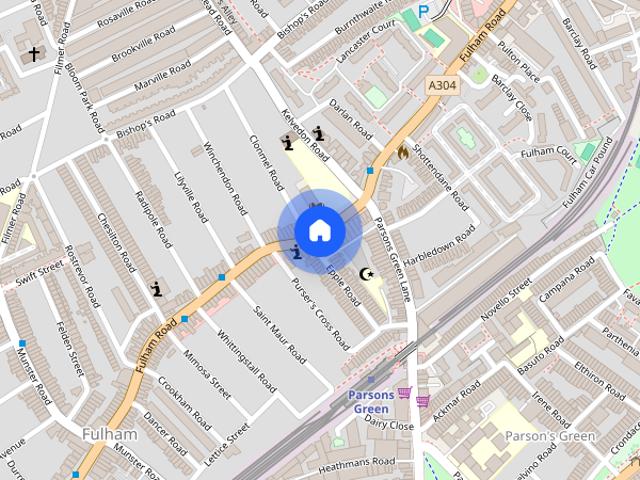 Apartment for rent in Fulham, Greater London