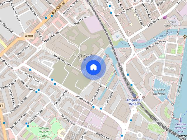 Apartment for rent in Chelsea Creek, Greater London