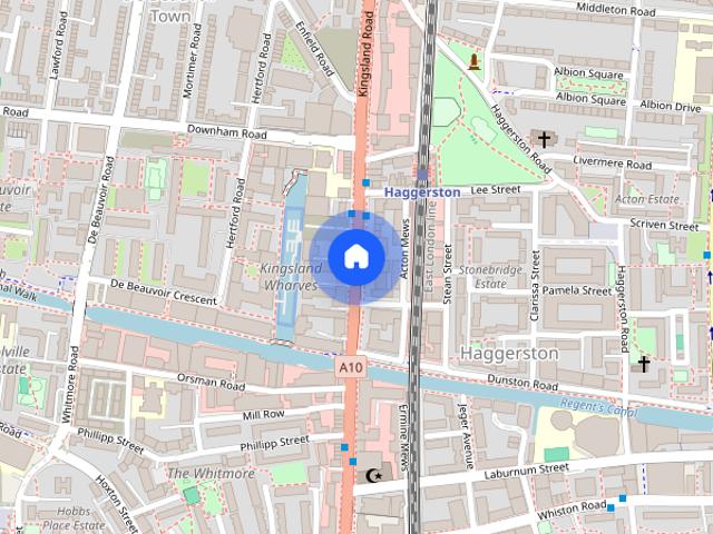 Apartment for rent in Haggerston, De Beauvoir Town
