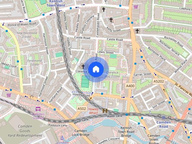 Apartment for rent in Maitland Park, Greater London