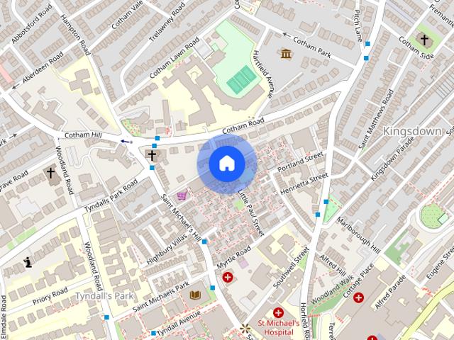 Apartment for rent in Tyndall's Park, Bristol