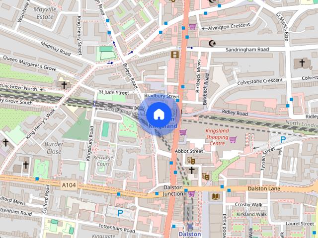Apartment for rent in Dalston, Greater London