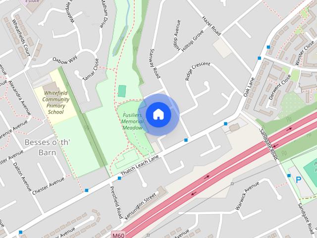 House for rent in Whitefield, Bury