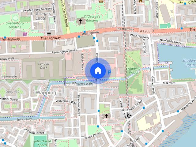 Apartment for rent in St. George in the East, Greater London