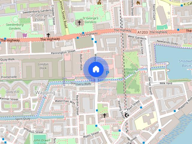 Apartment for rent in St. George in the East, Wapping