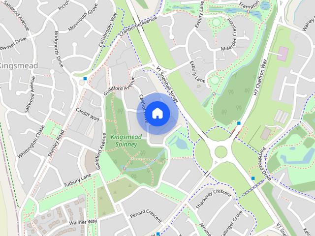 House for rent in Kingsmead, Shenley Brook End