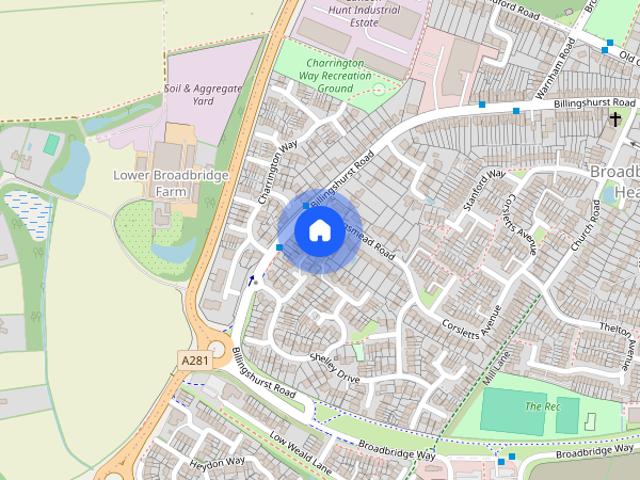 House for rent in Wickhurst Green, Horsham