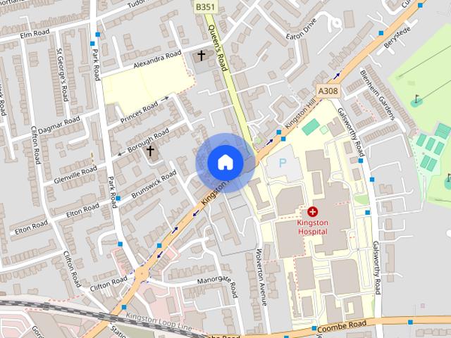 Apartment for rent in Kingston Upon Thames, Coombe