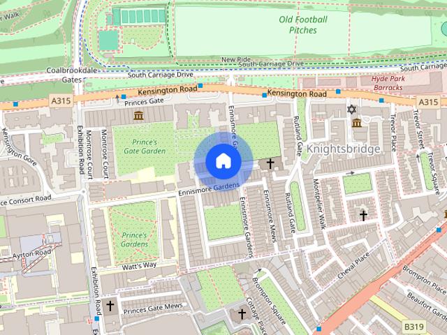 Apartment for rent in Knightsbridge, Greater London