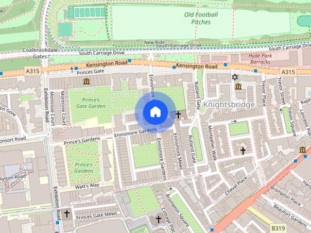 Apartment for rent in Knightsbridge, Greater London
