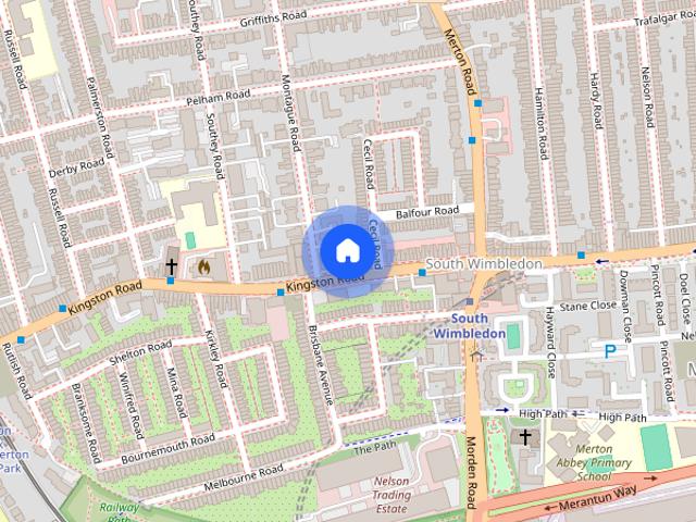 Apartment for rent in London Borough of Merton, South Wimbledon