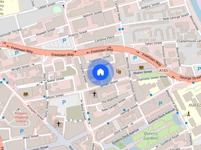 Apartment for rent in Old Town, Hull