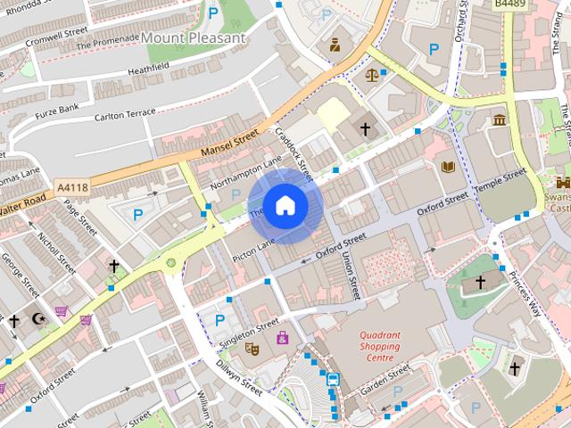 Apartment for rent in Mount Pleasant, Swansea