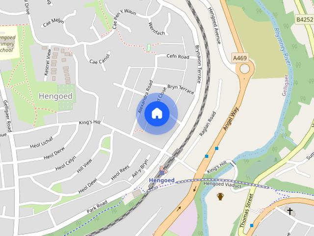 Apartment for rent in Tredomen, Hengoed