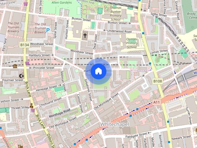 Apartment for rent in Spitalfields, Whitechapel