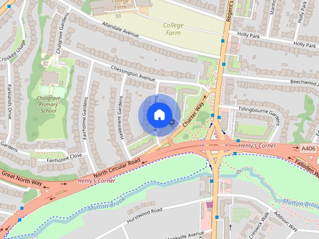 House for rent in Temple Fortune, Greater London