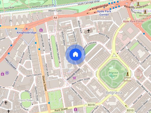 House for rent in Belgravia, Greater London