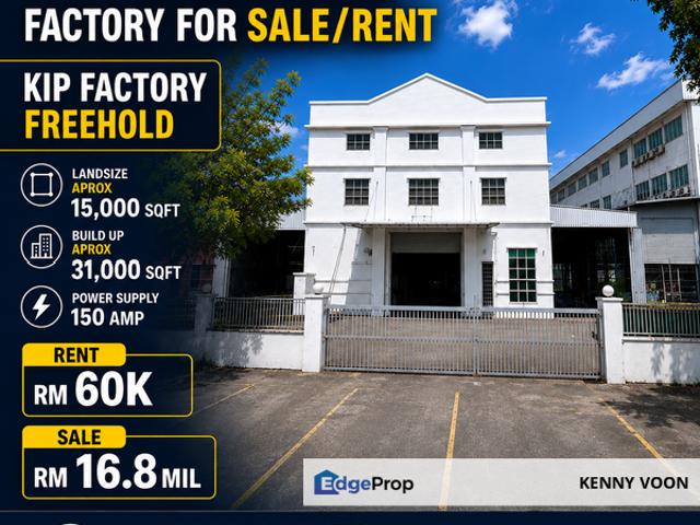 Warehouse for sale in Selayang, Selangor