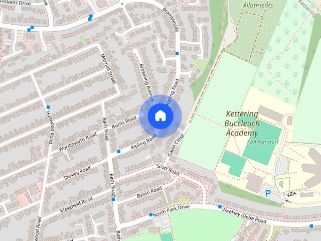 House for rent in Brambleside, Kettering