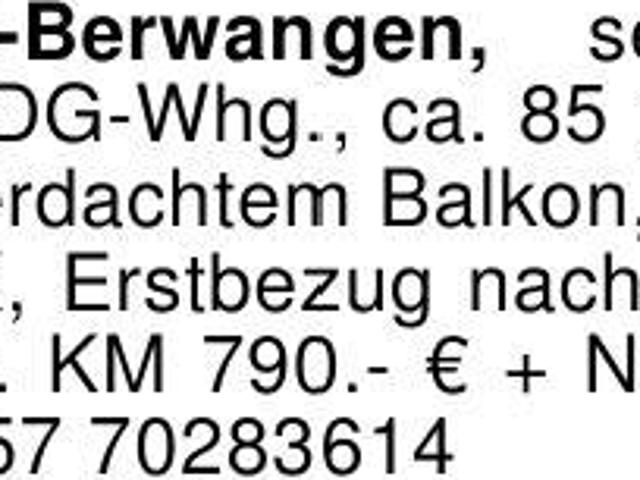 Wohnung mieten in Kirchardt, Baden-Württemberg