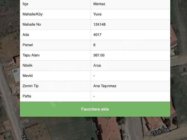 Kırıkkale Merkez, Kirikkale içerisinde satılık Arsa