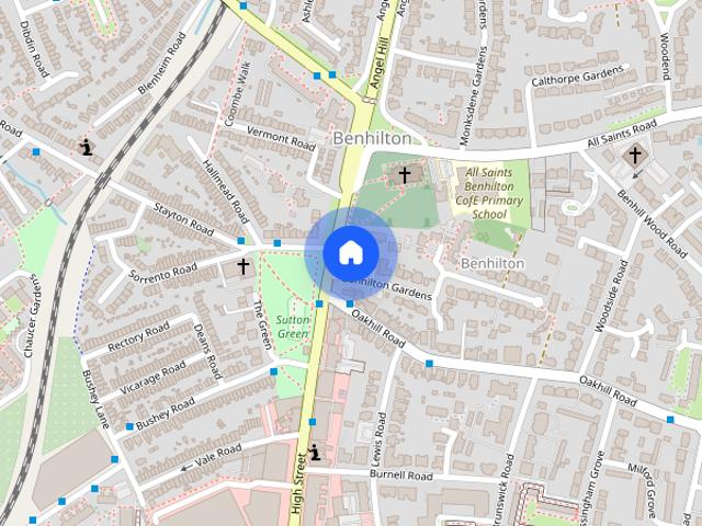 Apartment for rent in Benhilton, Greater London