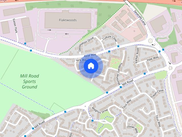Apartment for rent in Mile End, Fordham Heath