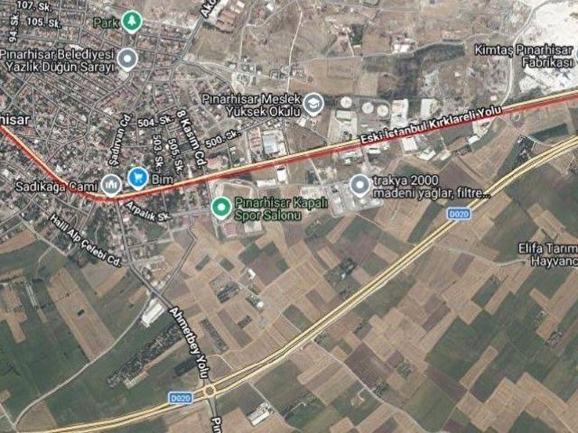 Eskibağlık, Pınarhisar içerisinde satılık Arsa