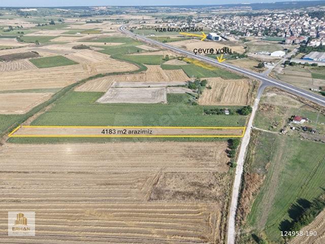 Vize, Kirklareli içerisinde satılık Arsa