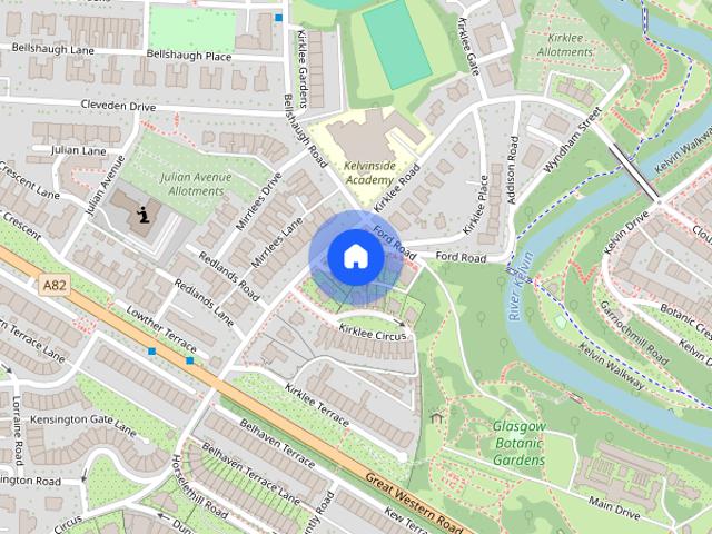 Apartment for rent in North Kelvinside, Glasgow