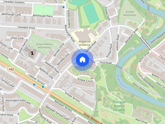 Apartment for rent in North Kelvinside, Dowanhill