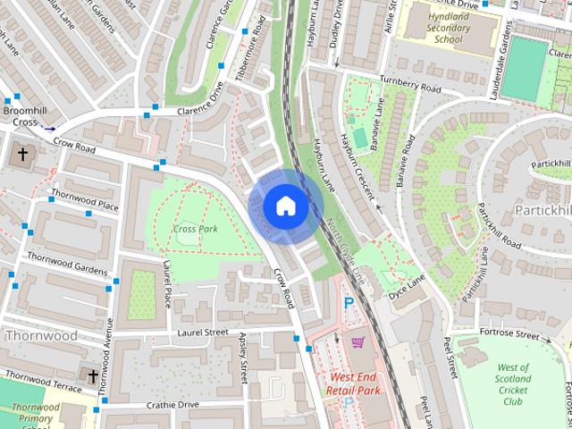 House for rent in Thornwood, Glasgow