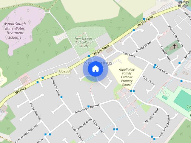 House for rent in New Springs, Wigan