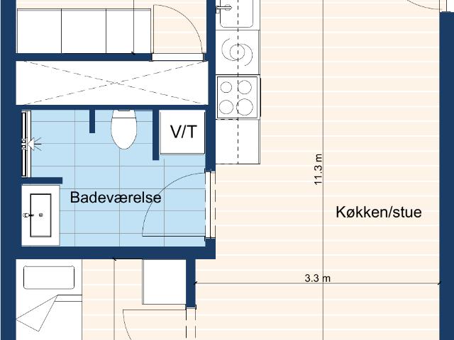 Lejlighed til leje i Torsvang, Hillerød