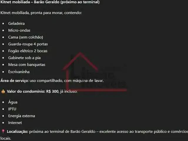 Kitnet aluguel em Região Imediata de Campinas, Região Metropolitana de Campinas